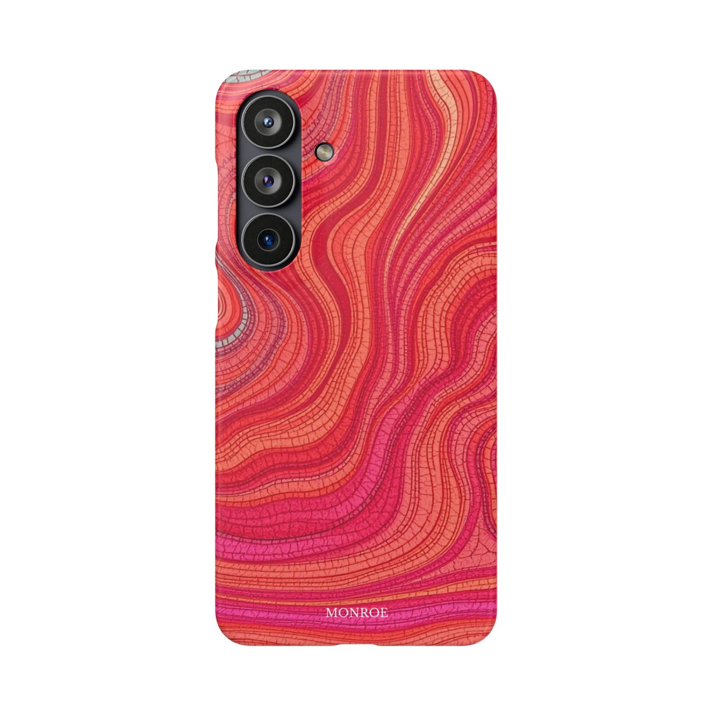 Retro Wavy Red Case