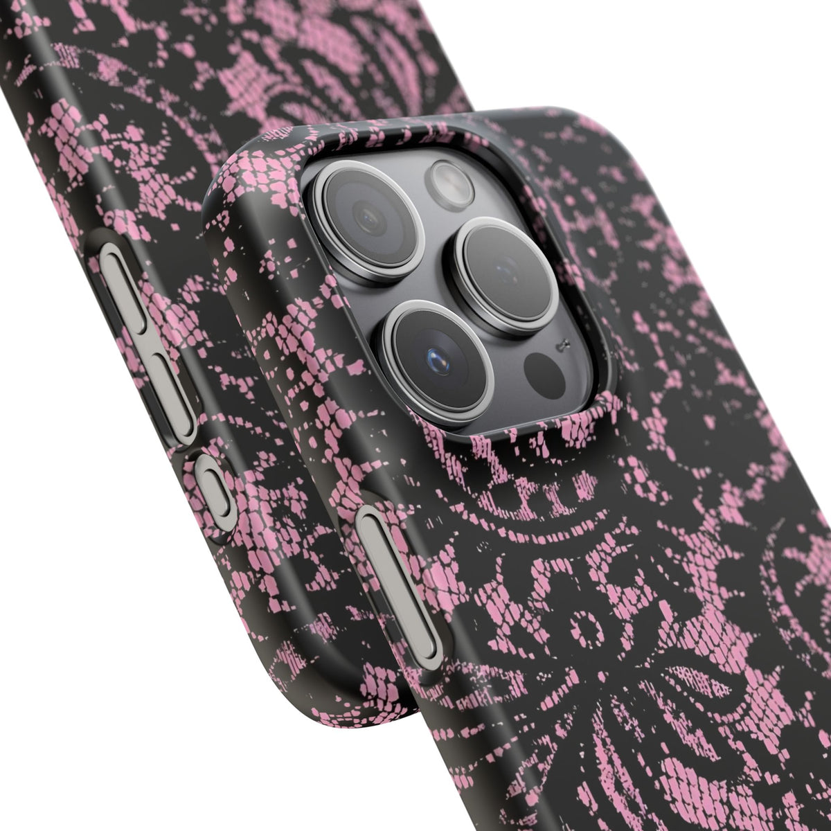 Pink Lace Pattern Case