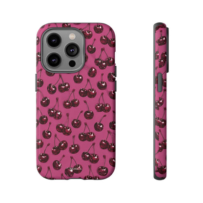 Burgundy Cherries Tough Case