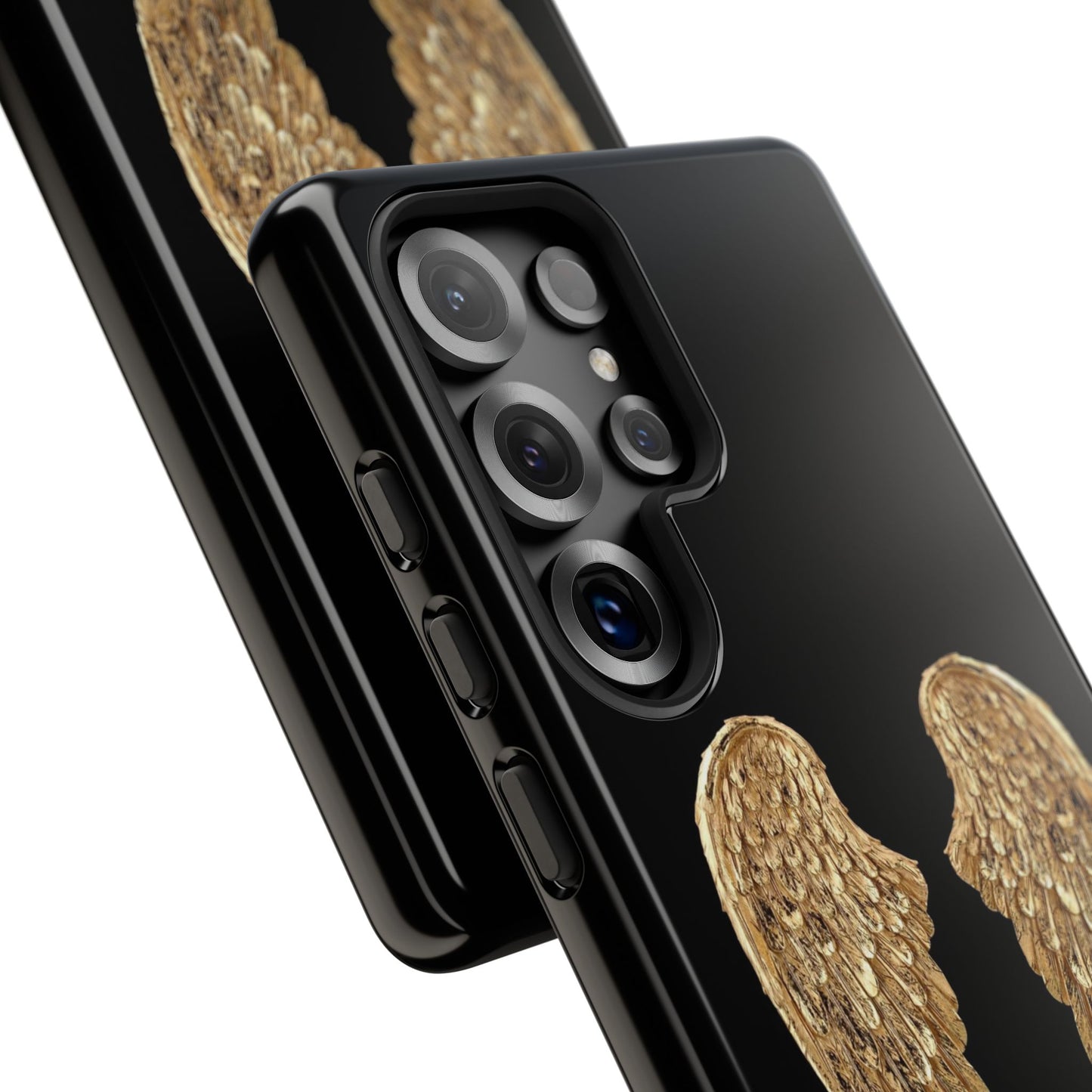 Gold Angel Wings Tough Case