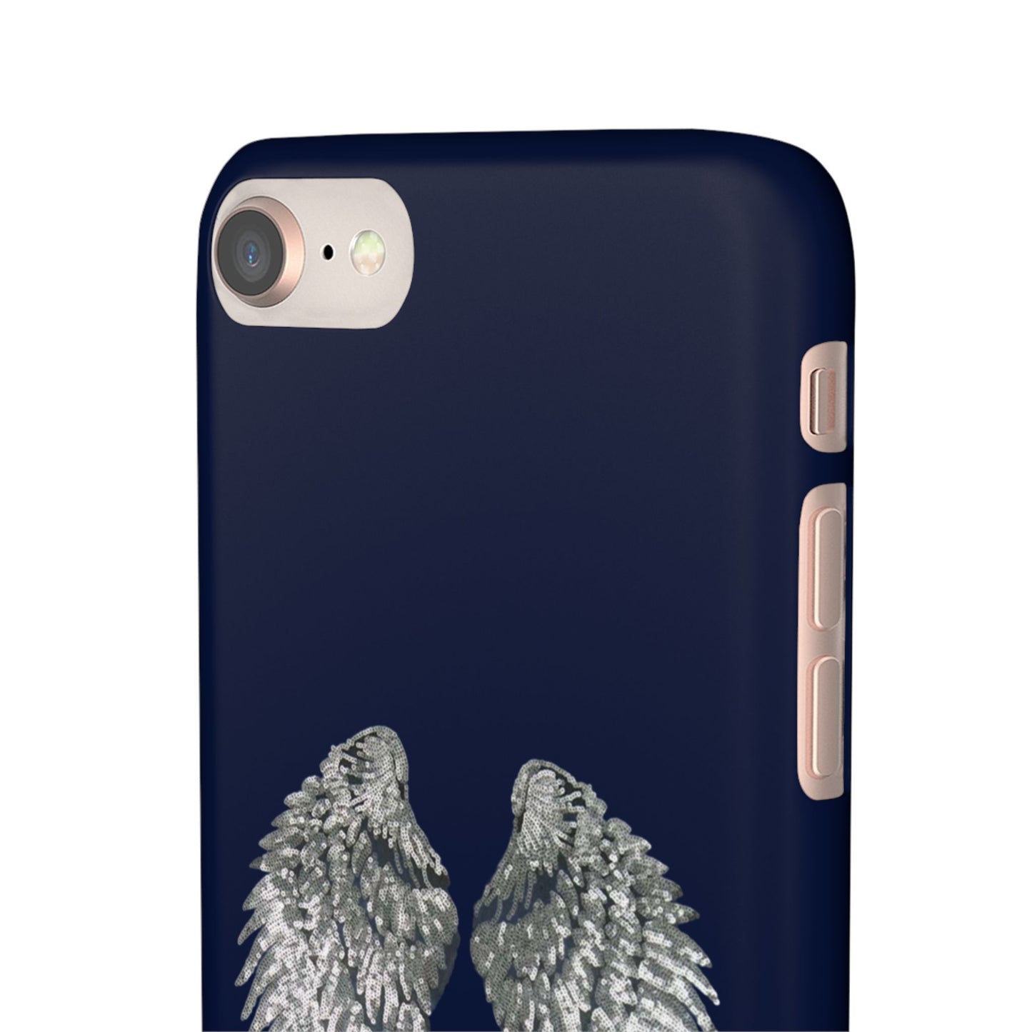 Navy Angel Wings Case