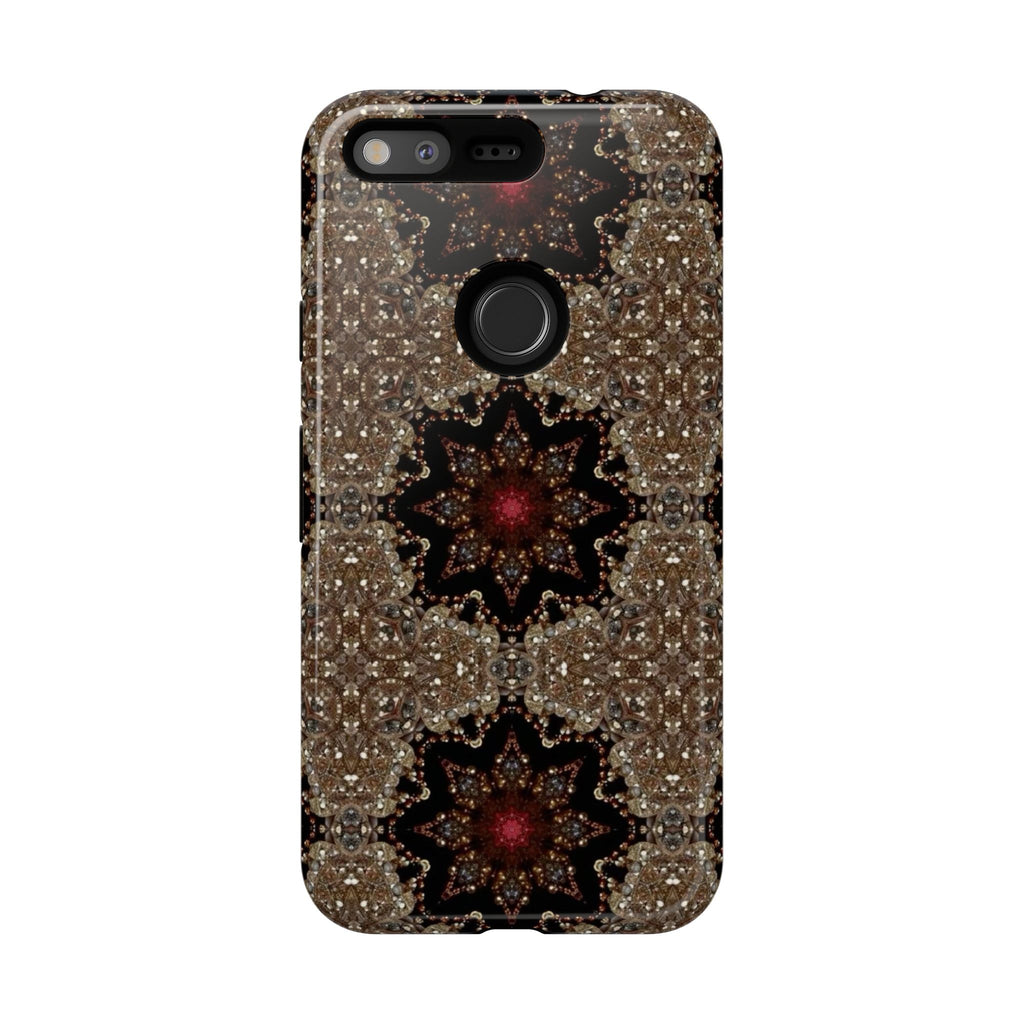 Brown Mandala Tough Protective Case