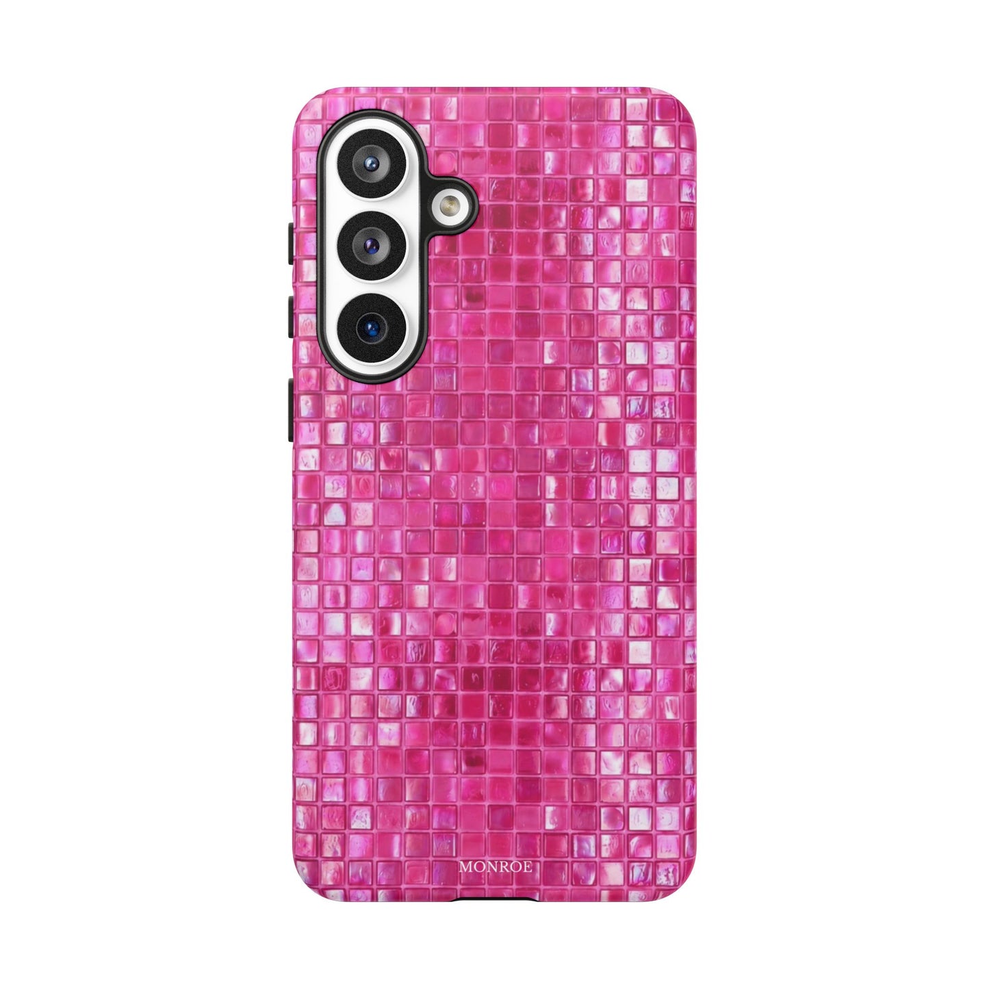Hot Pink Mosaic Tough Case
