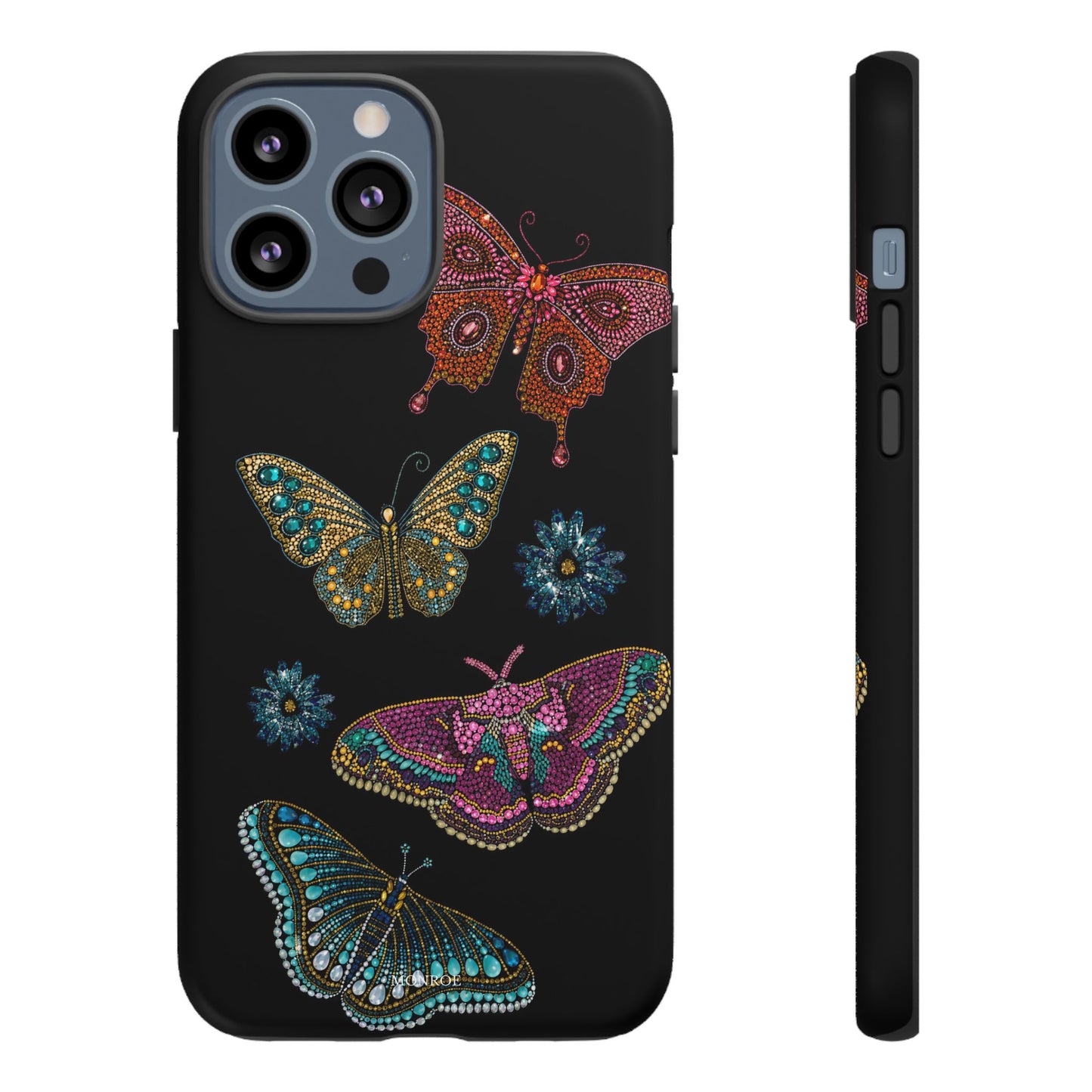 Butterfly Beaded Tough Case