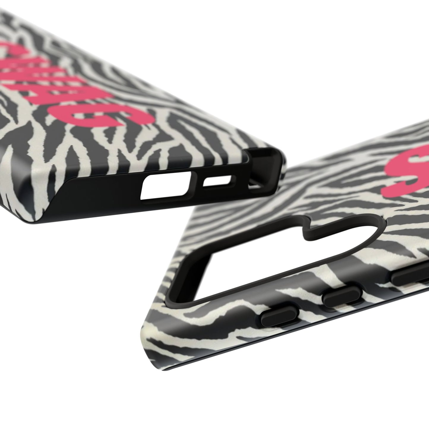 Zebra Print  "SWAG" Tough Case