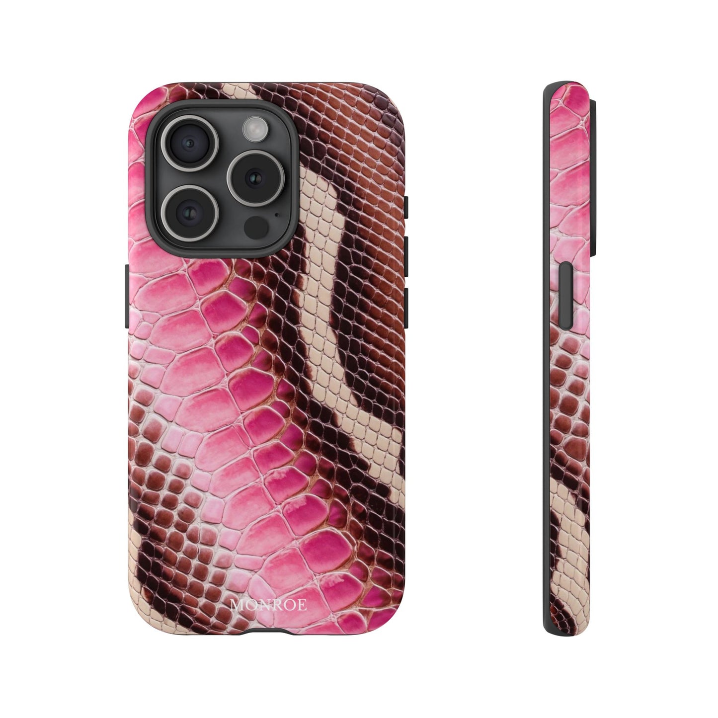 Snake Skin Print Tough Case
