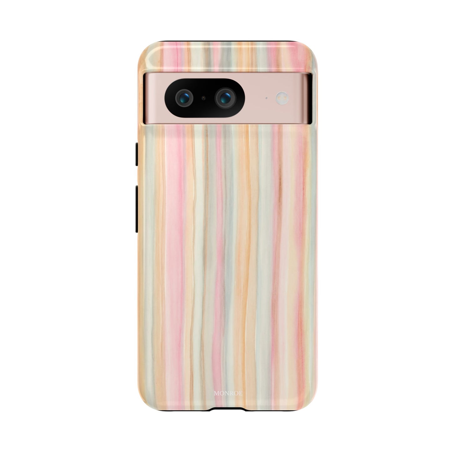 Pastel Watercolor Stripe Tough Case
