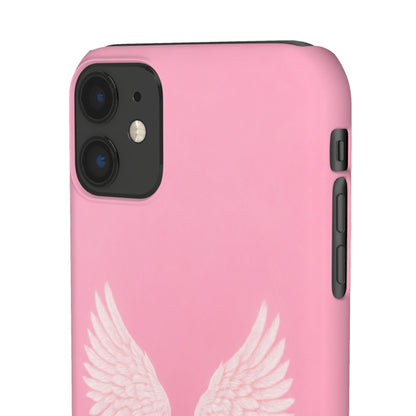 Pink Angel Wings Case
