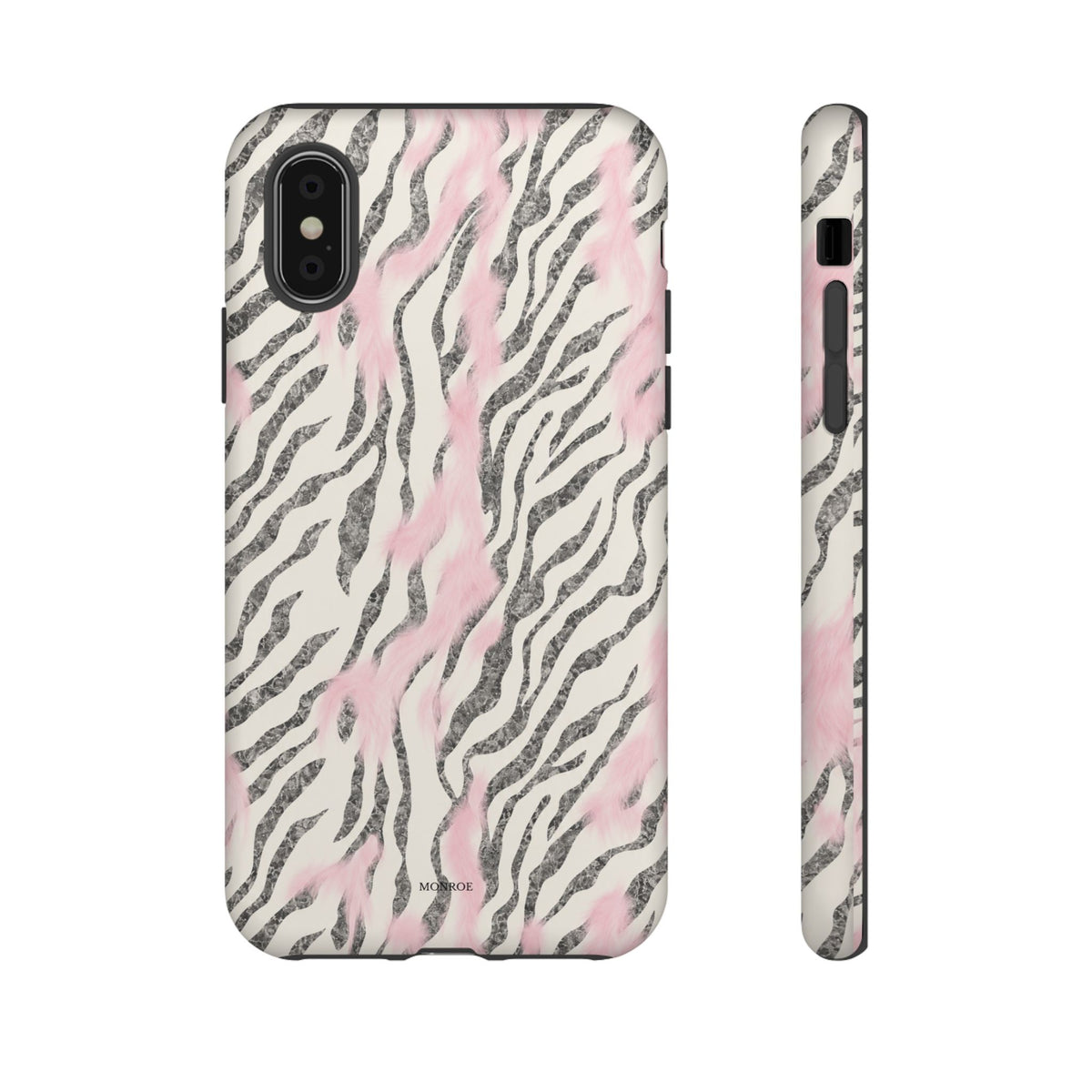 Light Pink Zebra Tough Case