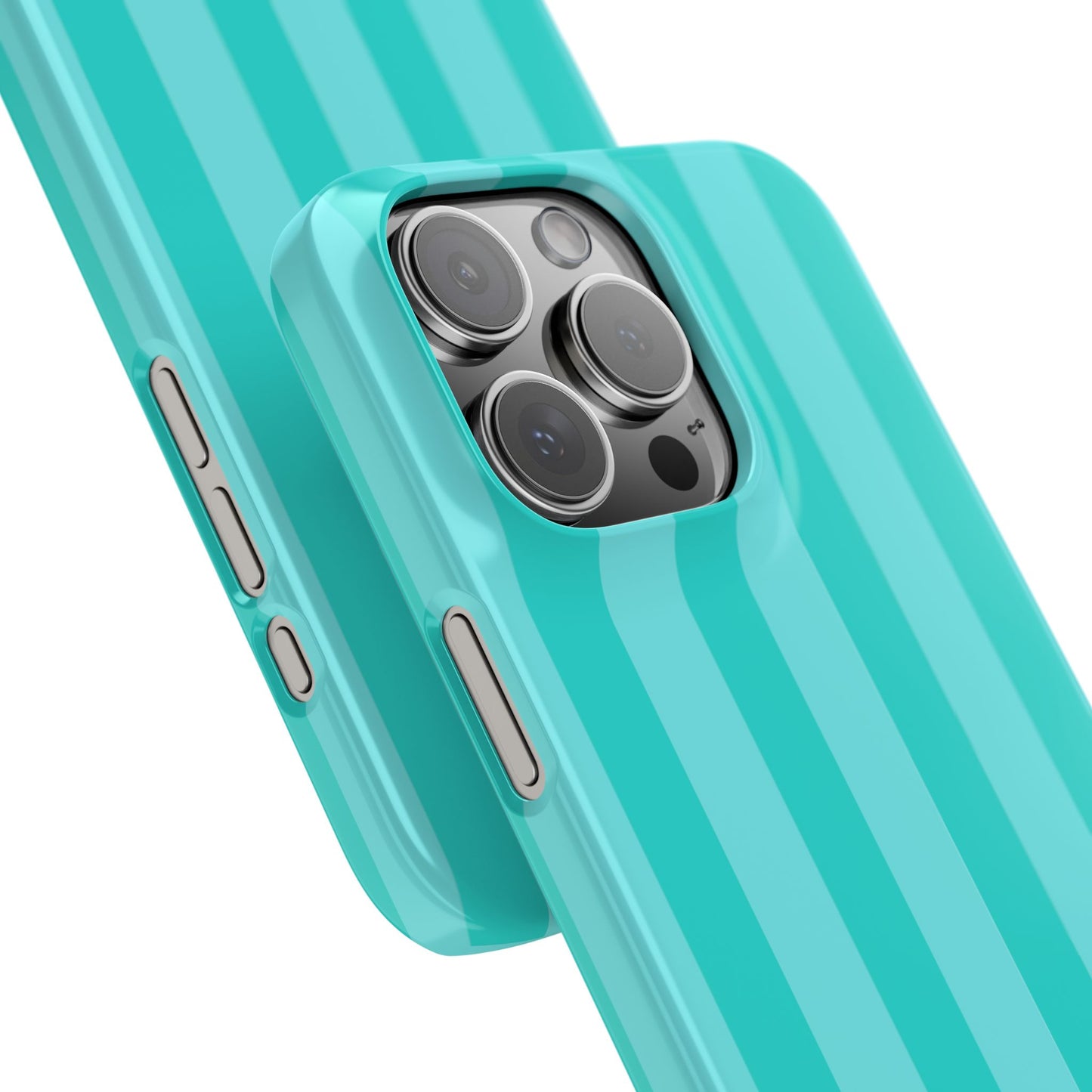 Striped Aqua Case