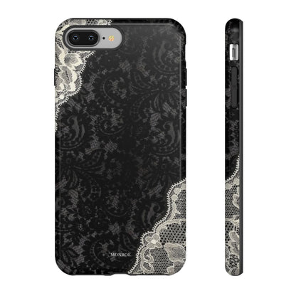 Black & White Edged Tough Case