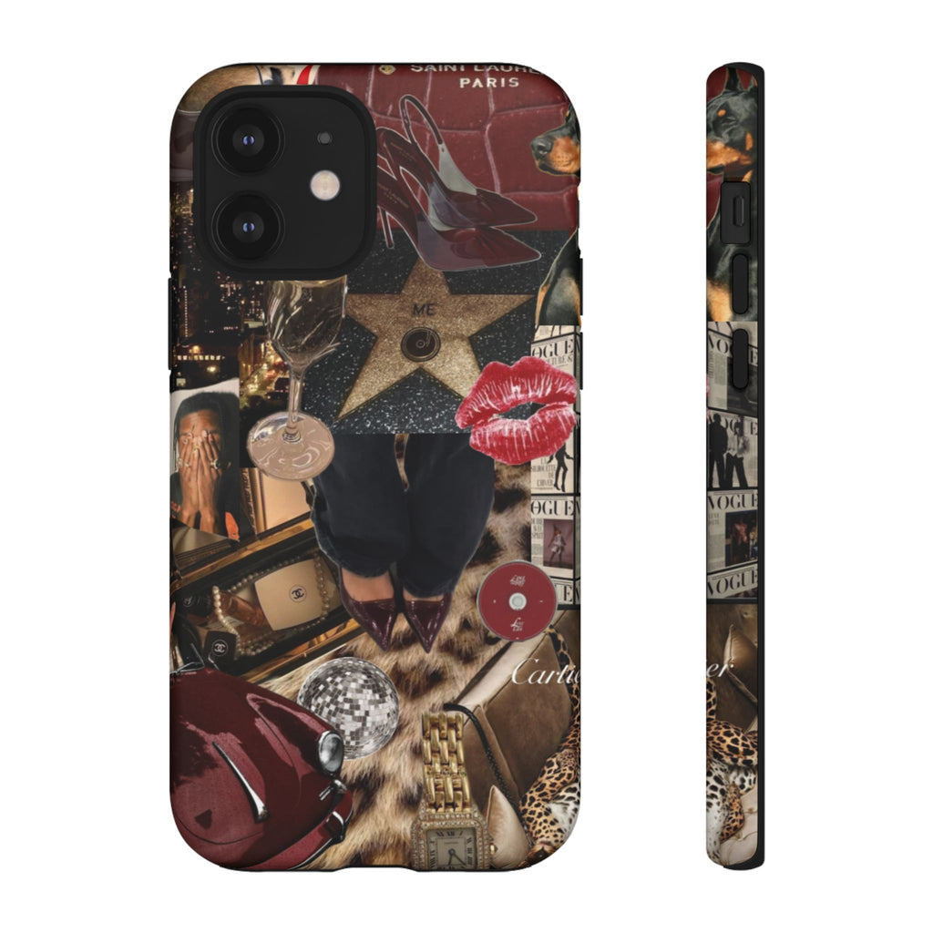 Cherry Red Aesthetic Phone Case
