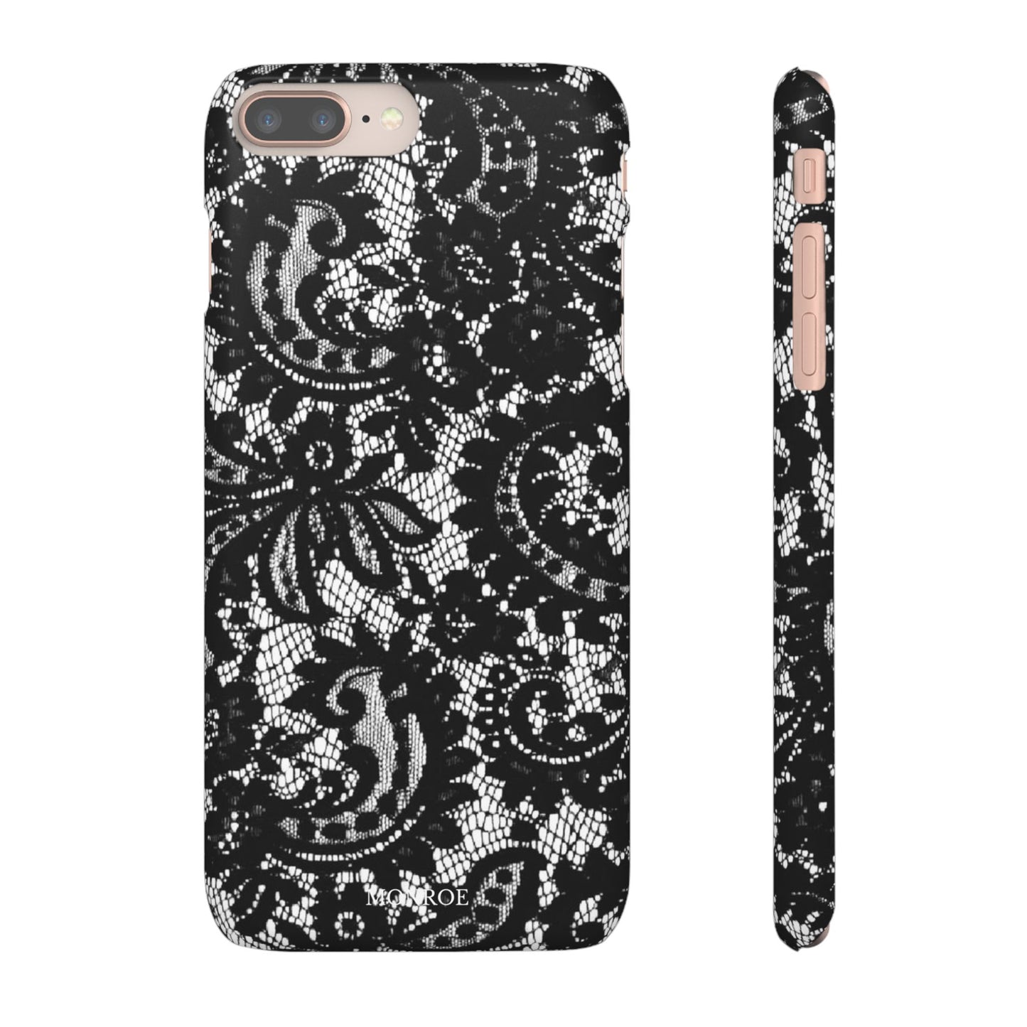 Black Lace Elegant Pattern Case