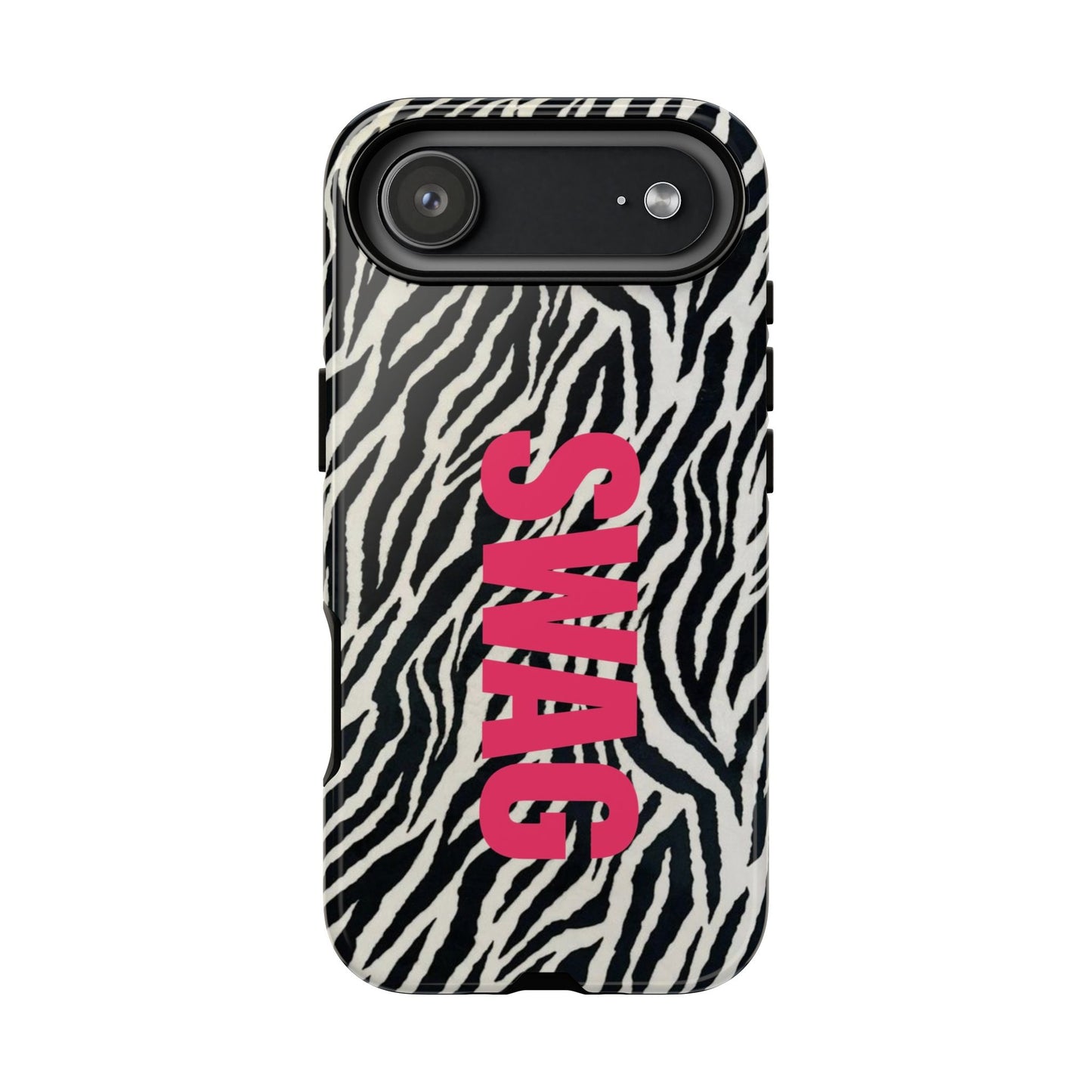 Zebra Print  "SWAG" Tough Case