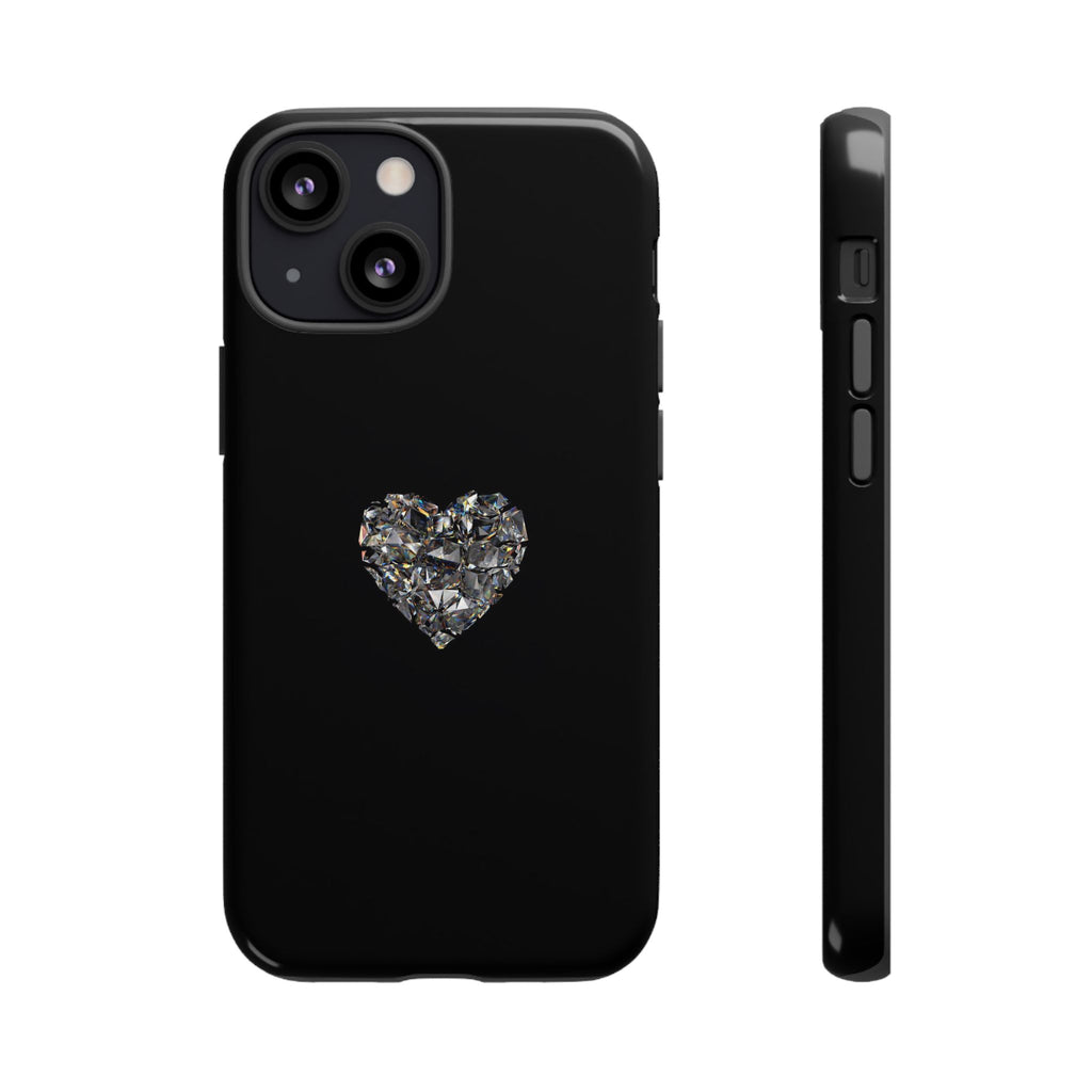 Crystal Heart Phone Case