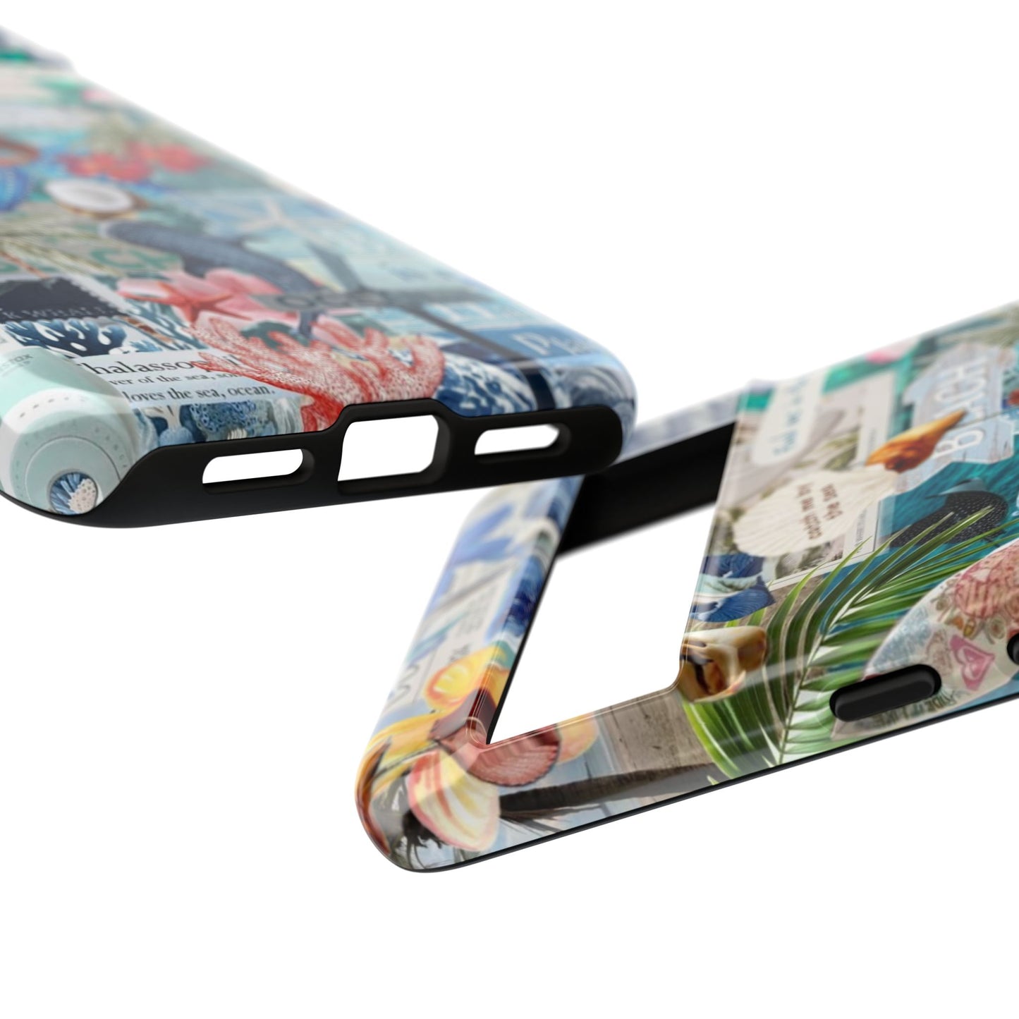 Tropical Beach Collage Tough Case