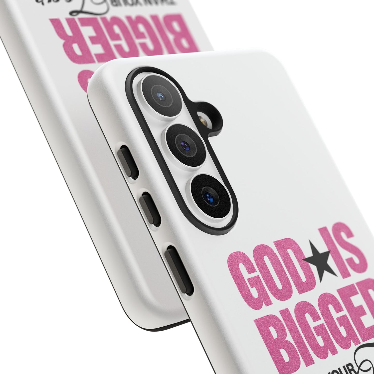 "God Is Bigger Than Your Fear" Tough Case
