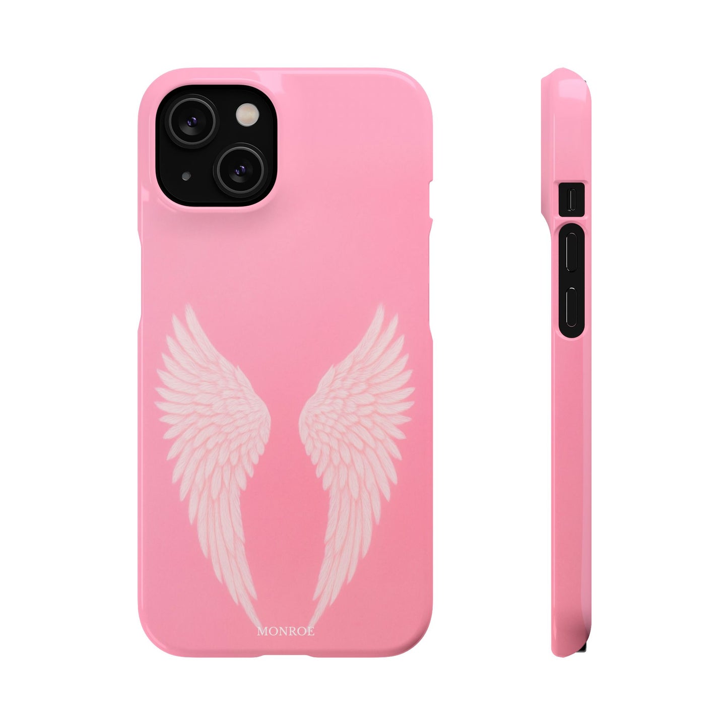 Pink Angel Wings Case
