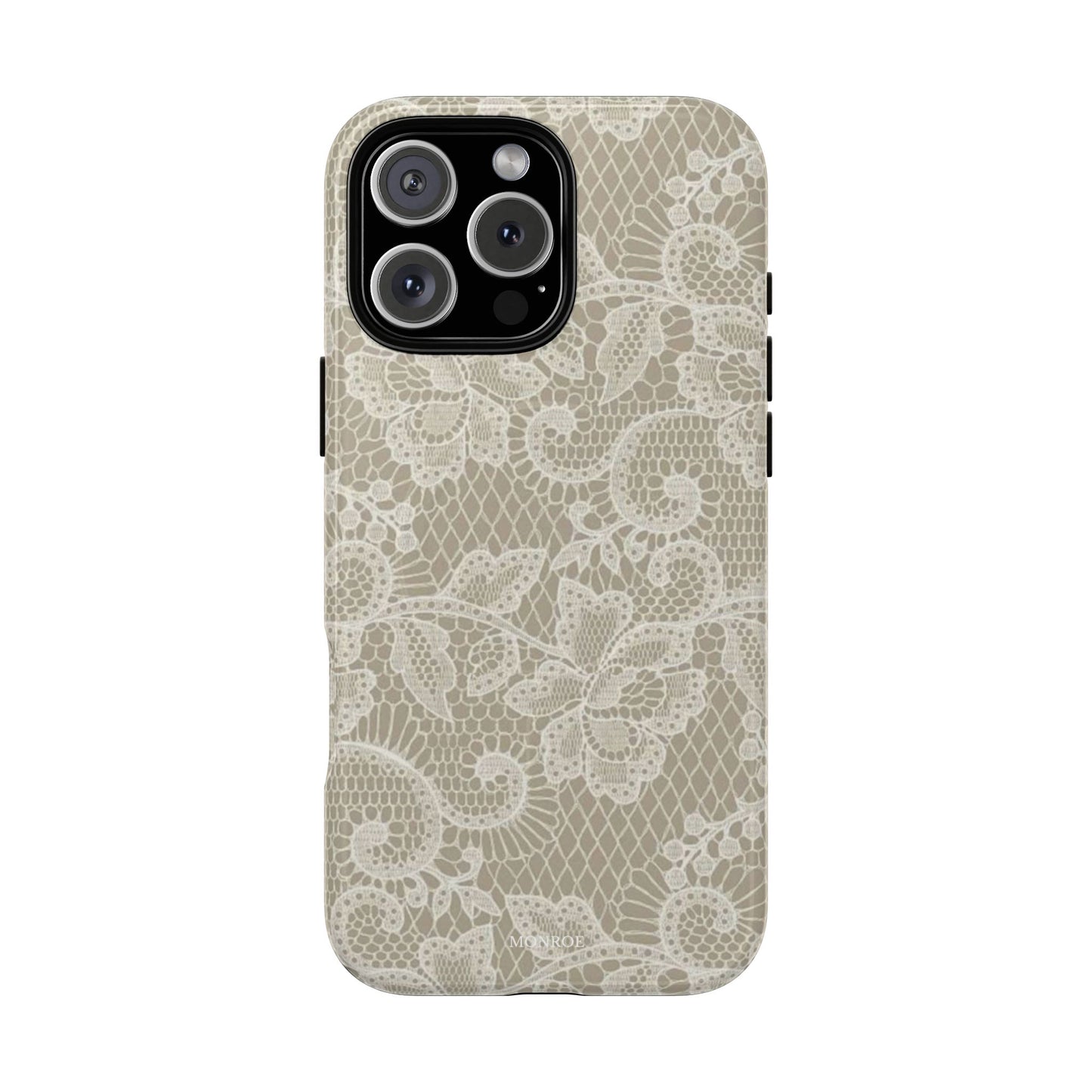 Vintage Beige Lace MagSafe Case