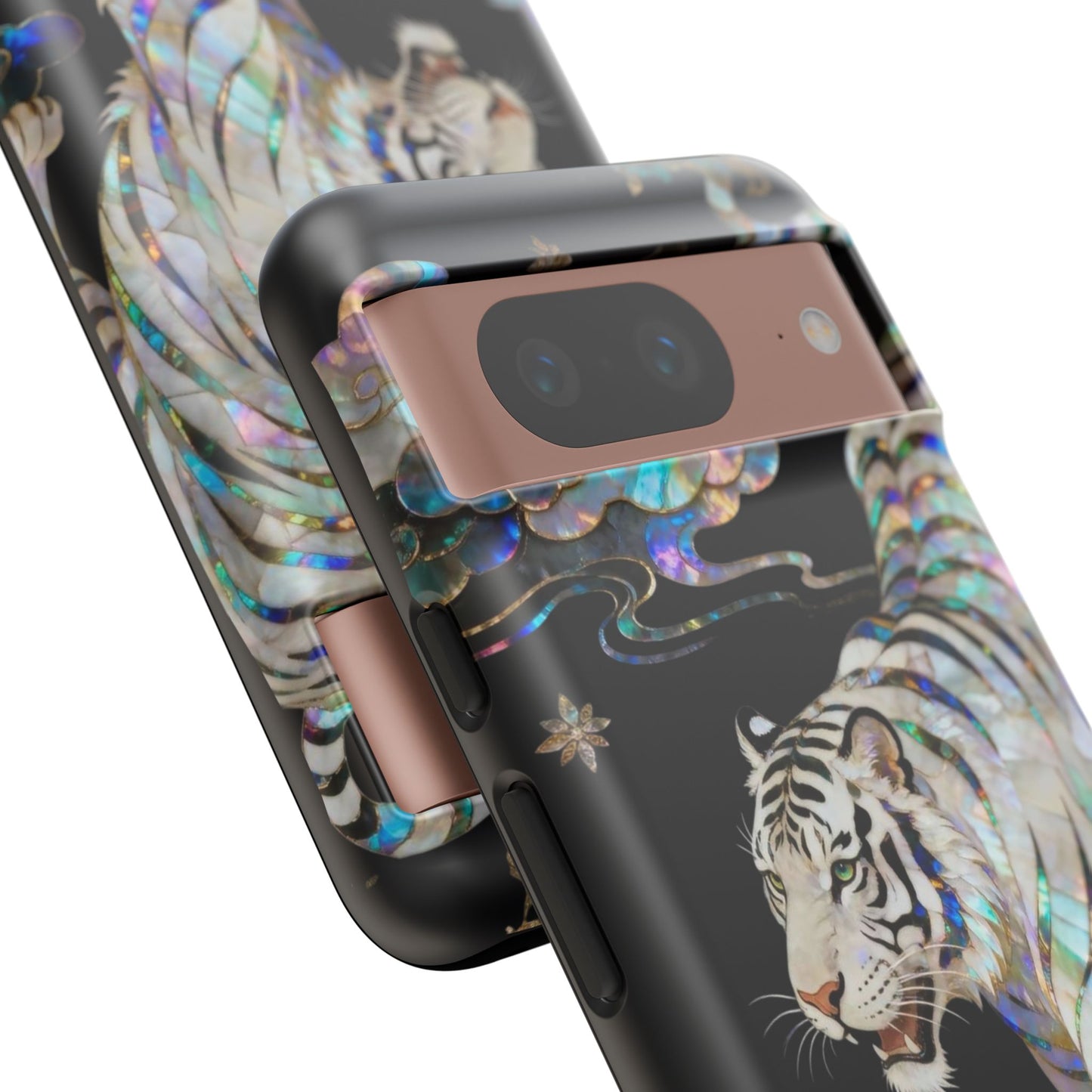 Iridescent White Tiger Tough Case