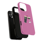 Pint & Wine Glass (Pink) Tough Case