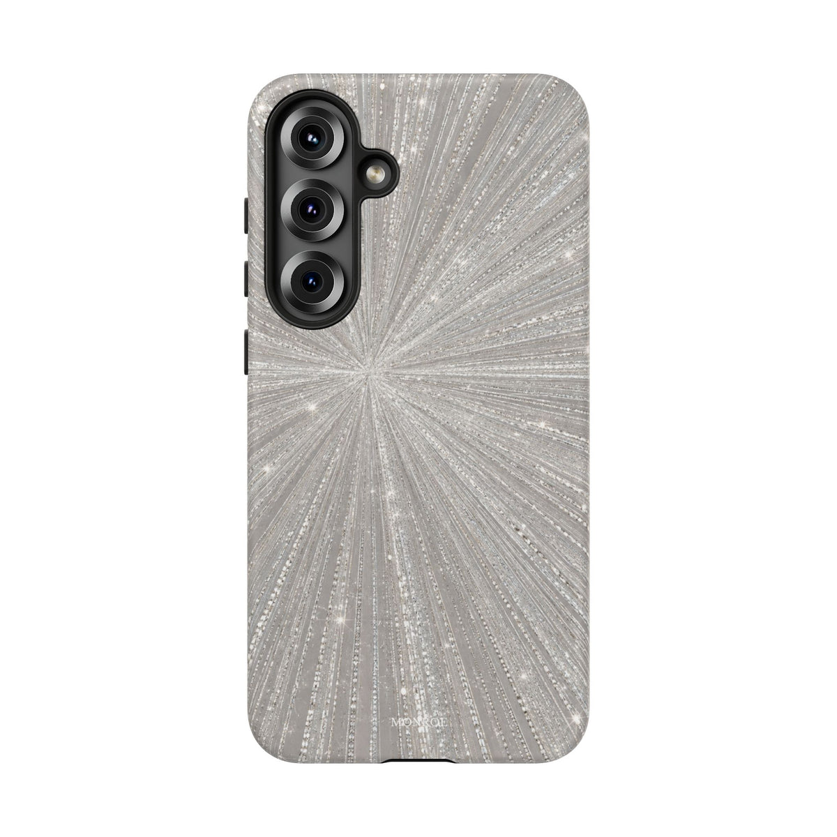 Sparkling Silver Burst Tough Case