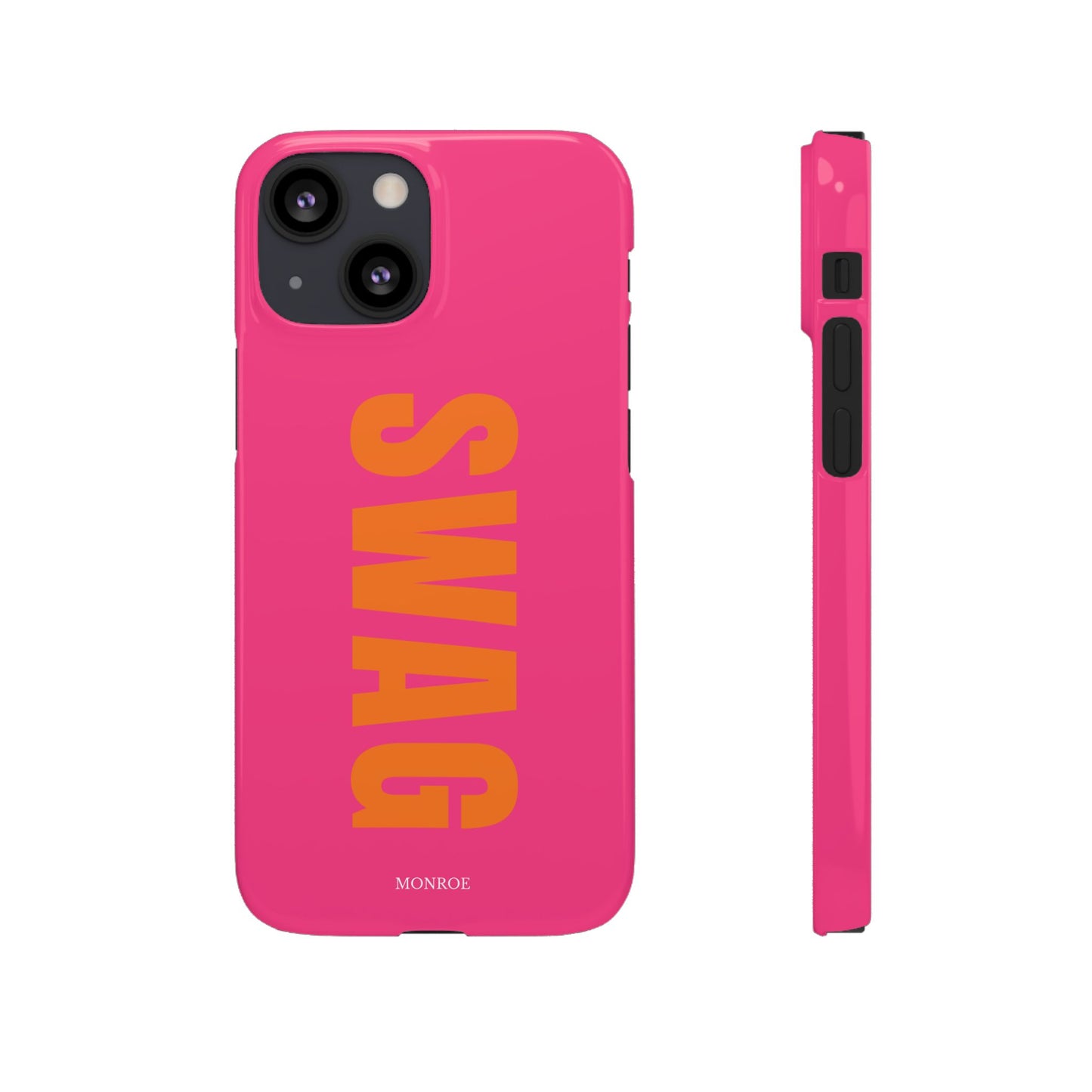 Bold Pink "SWAG" Case