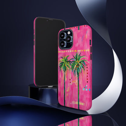 Pink Tropical Tough Case
