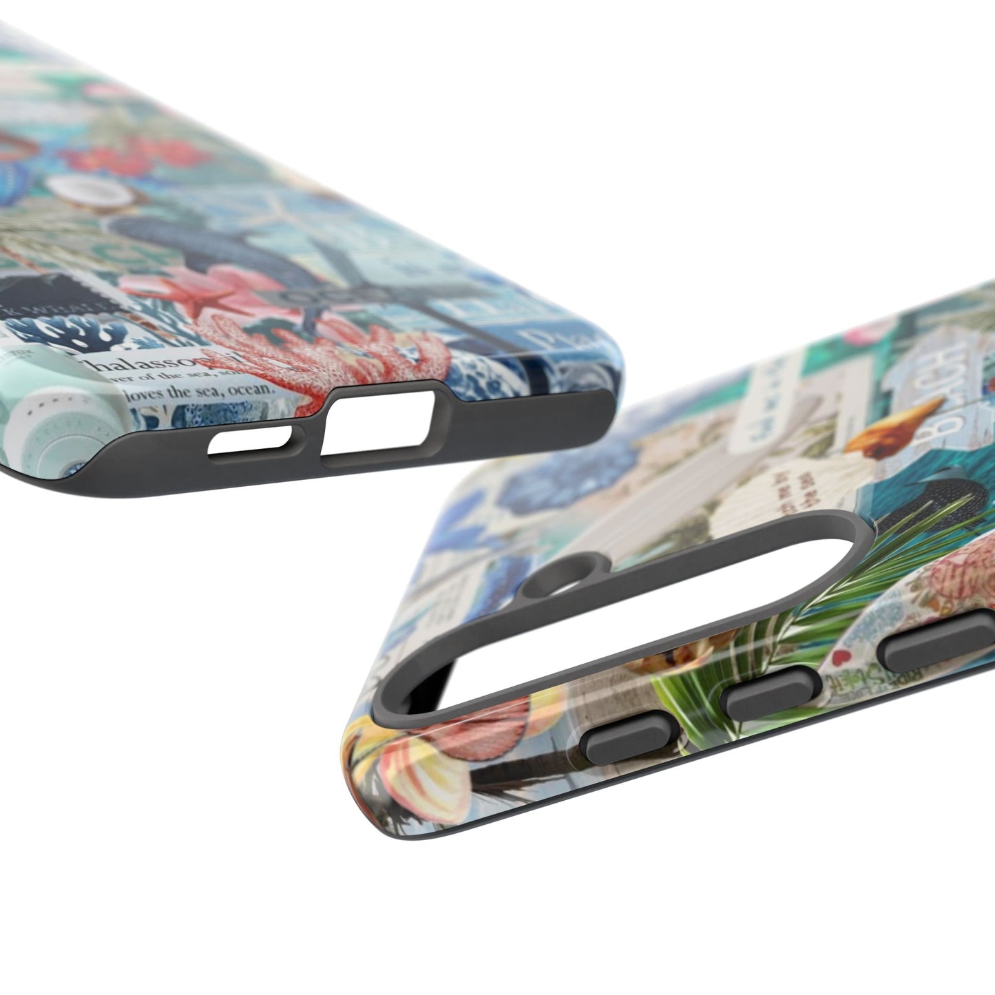 Tropical Beach Collage Tough Case