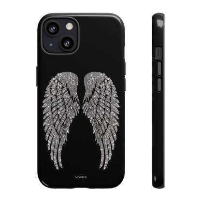 Silver Angel Wings Tough Case