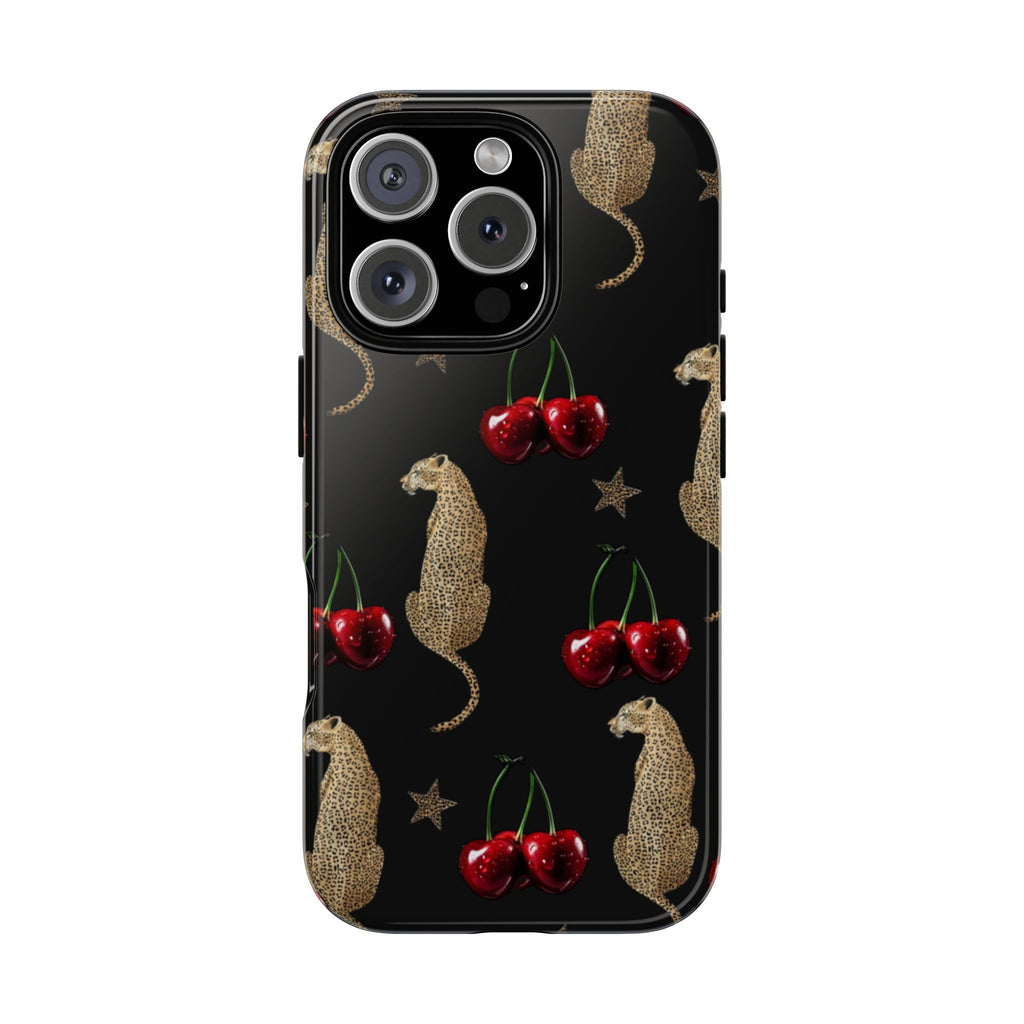 Leopards & Cherries Phone Case