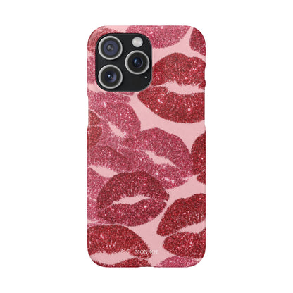 Pink Glitter Kiss Case