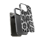 B&W Leopard Phone Case