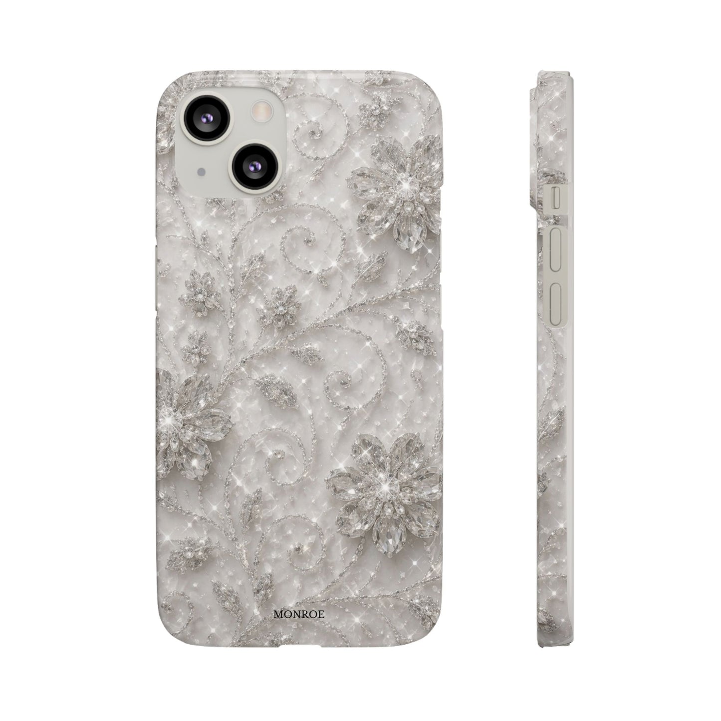 Glittery Floral Case