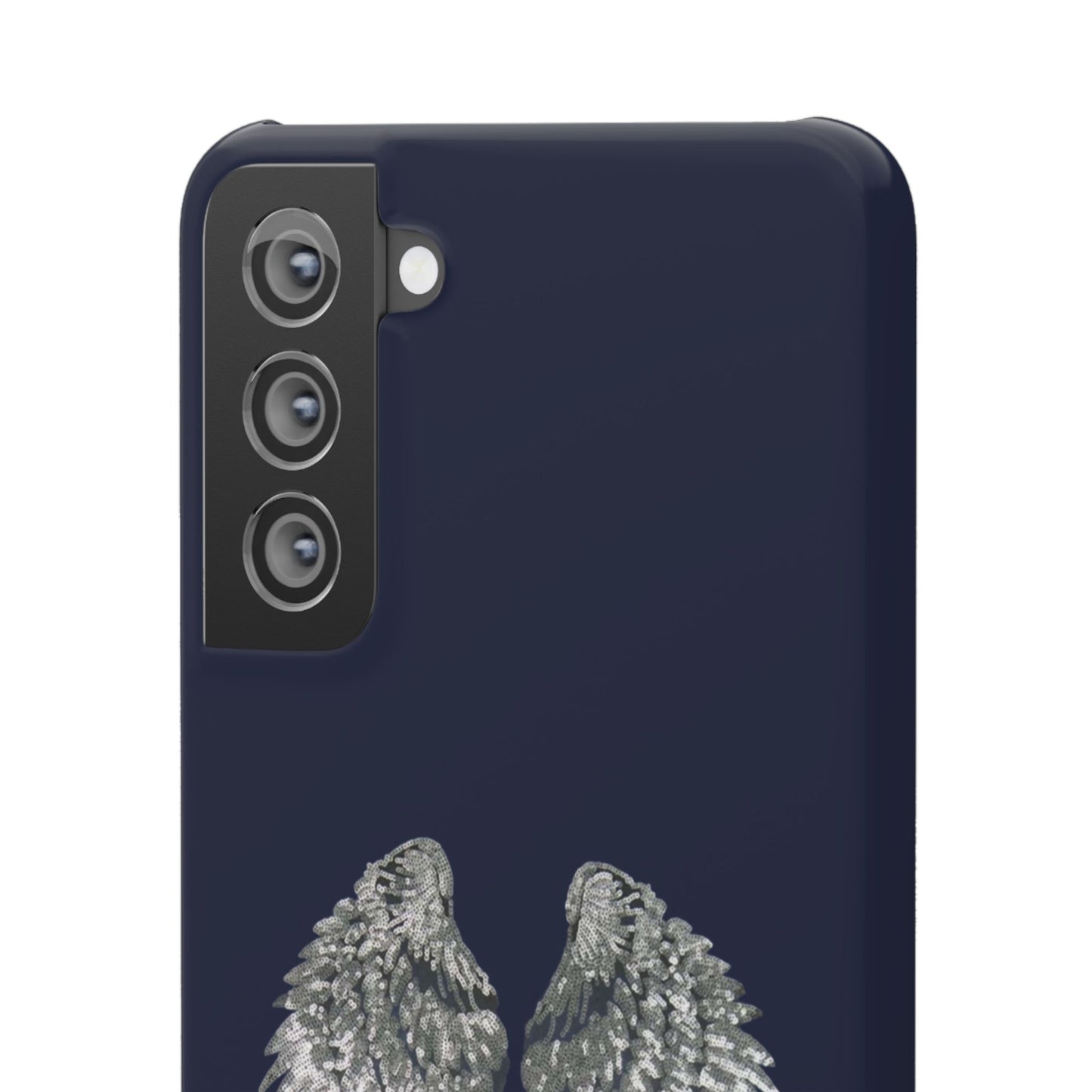 Navy Angel Wings Case