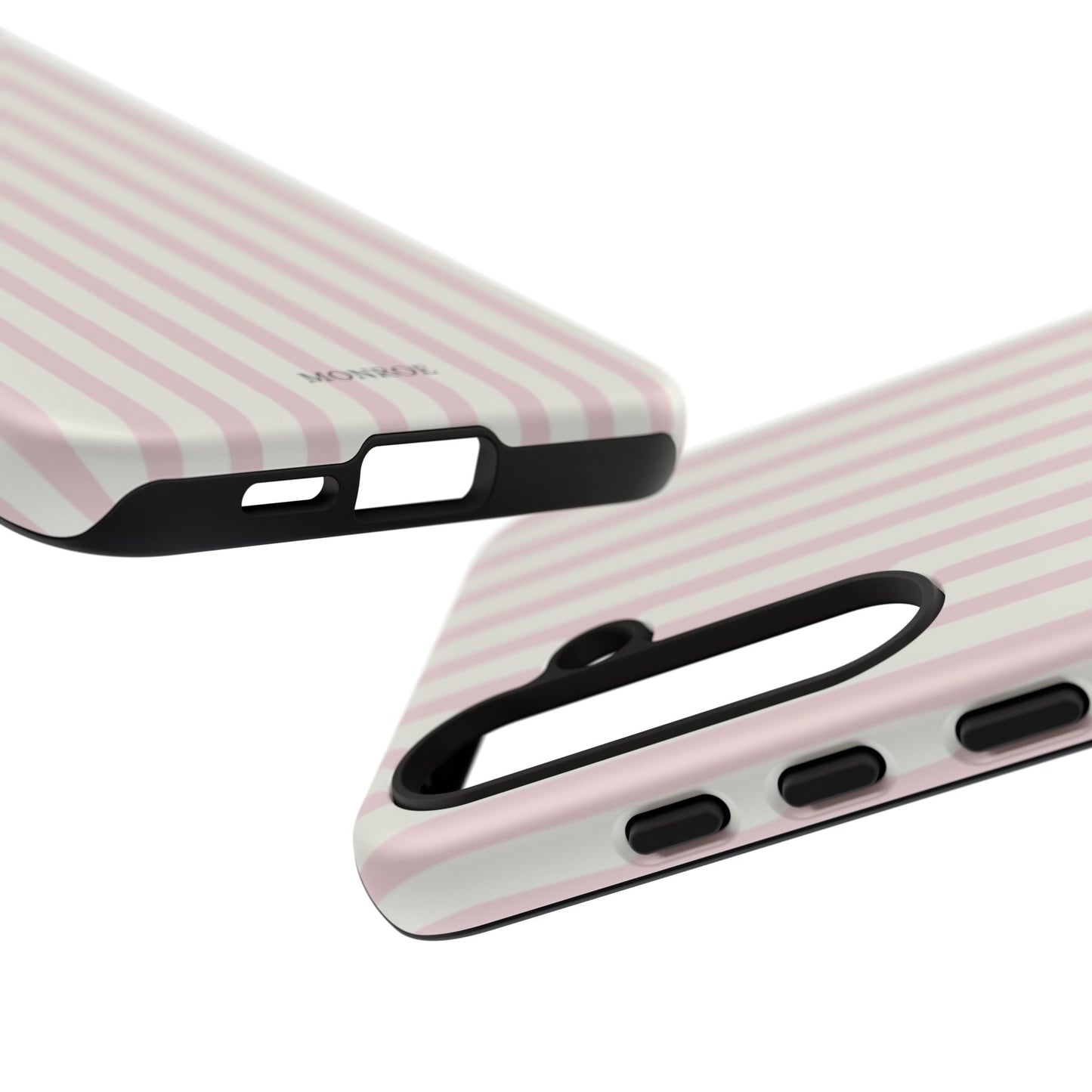 Light Pink Stripe Tough Phone Case