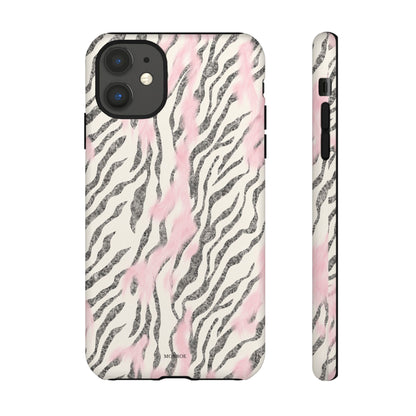 Light Pink Zebra Tough Case