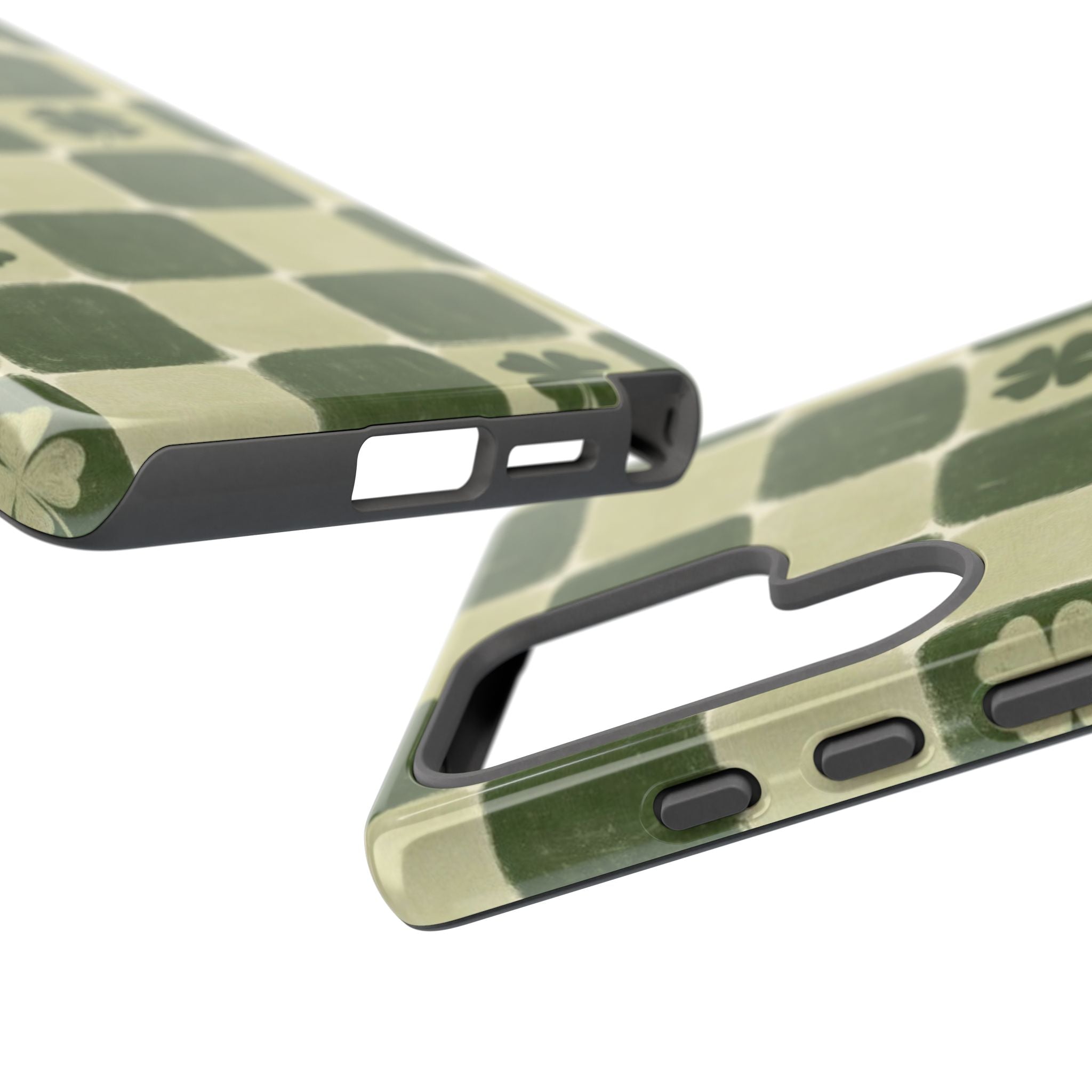 Clover Checker Tough Phone Case