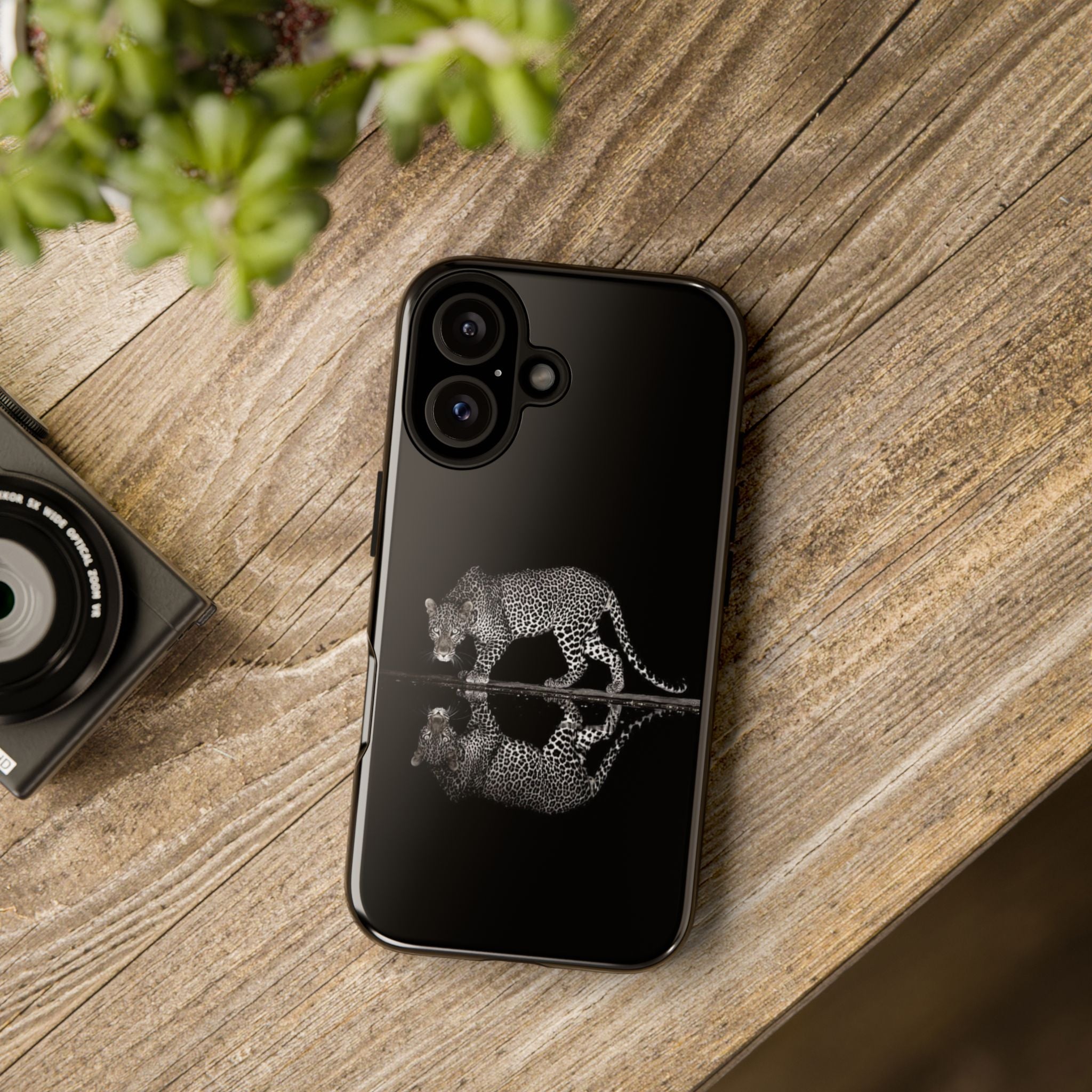 Cheetah Reflection Phone Case