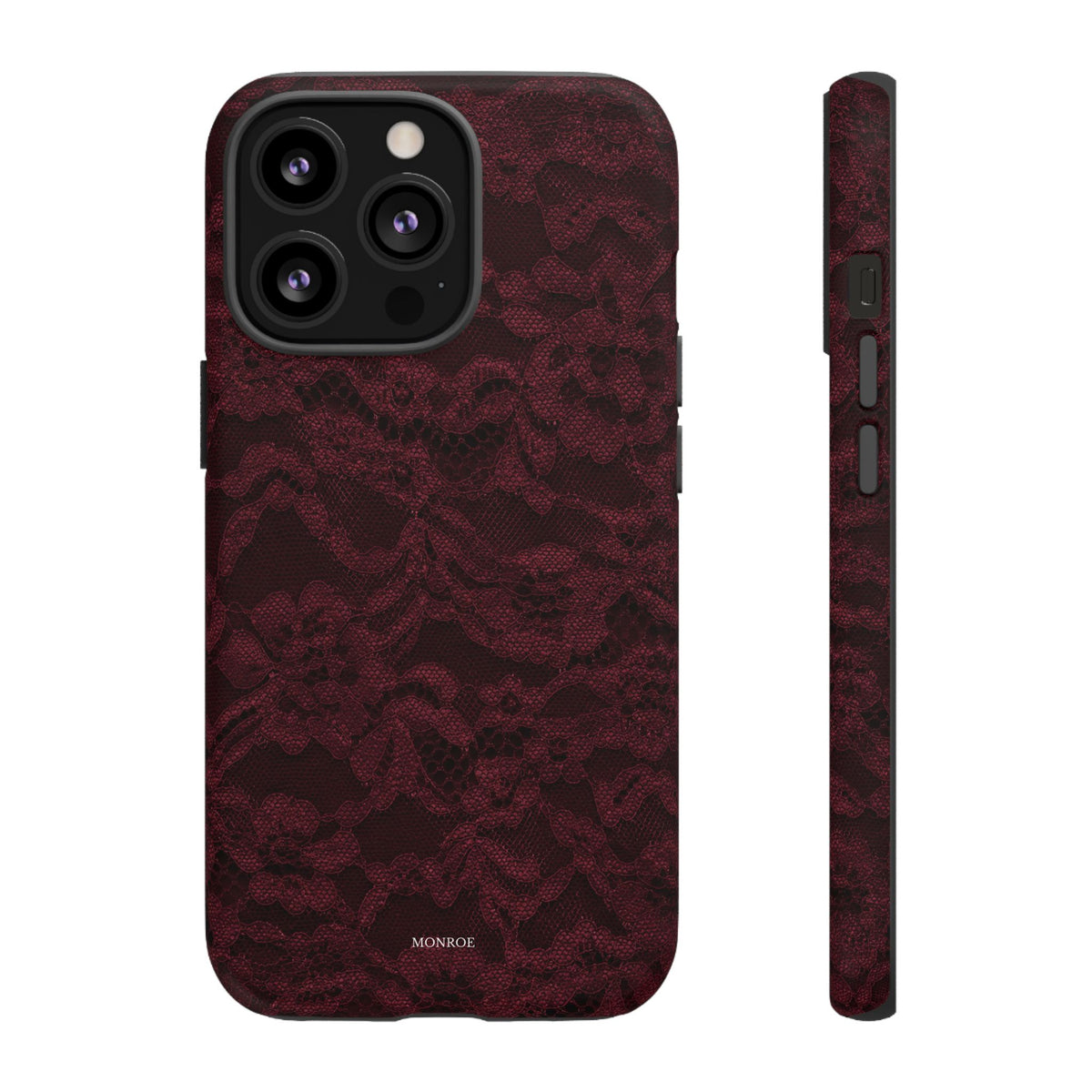 Burgundy Lace Tough Case