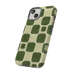 Clover Checker Tough Phone Case