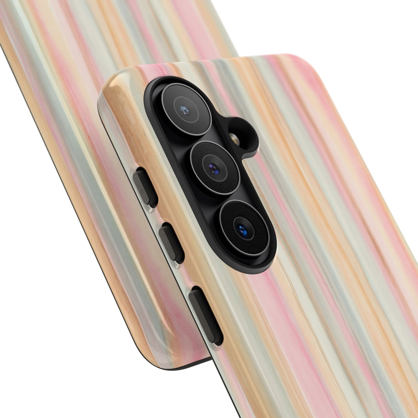 Pastel Watercolor Stripe Tough Case