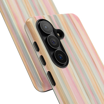 Pastel Watercolor Stripe Tough Case