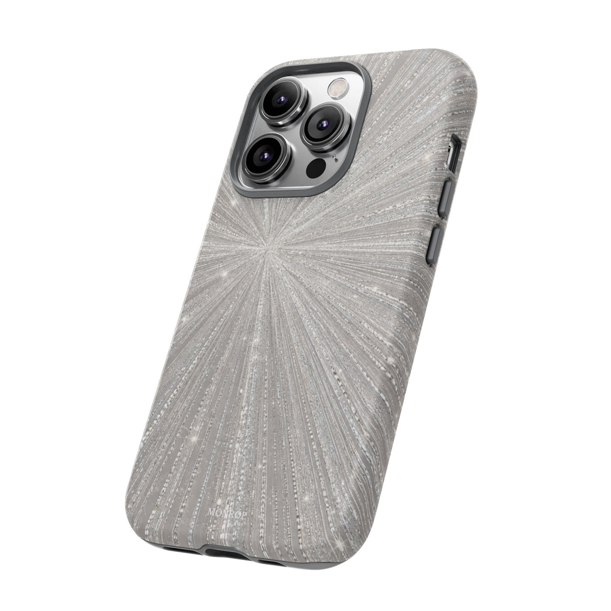 Sparkling Silver Burst Tough Case