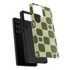 Clover Checker Tough Phone Case