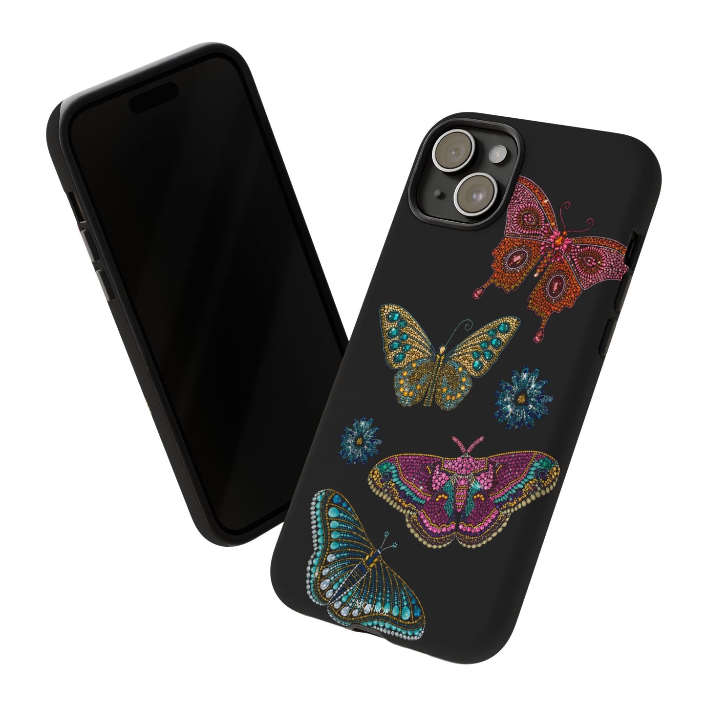 Butterfly Beaded Tough Case
