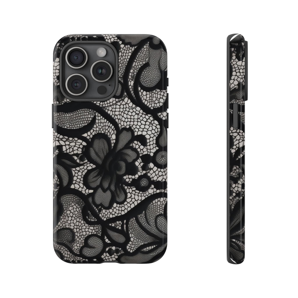 Black Lace Phone Case