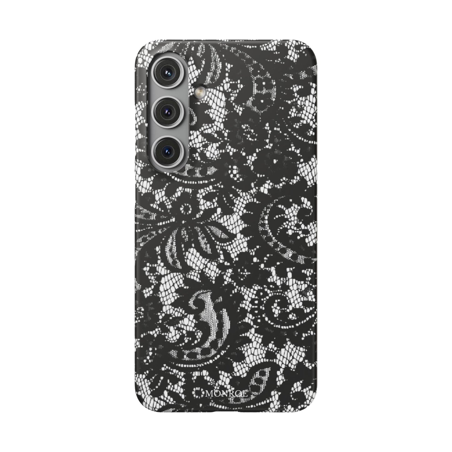 Black Lace Elegant Pattern Case