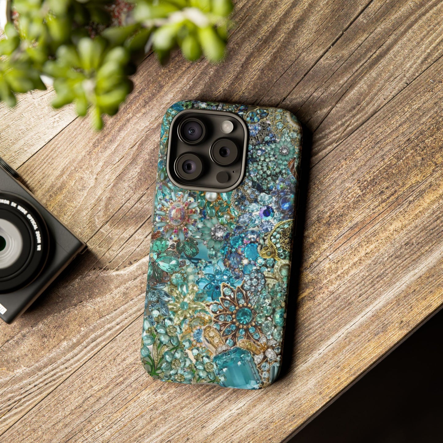 Turquoise Jewel Case
