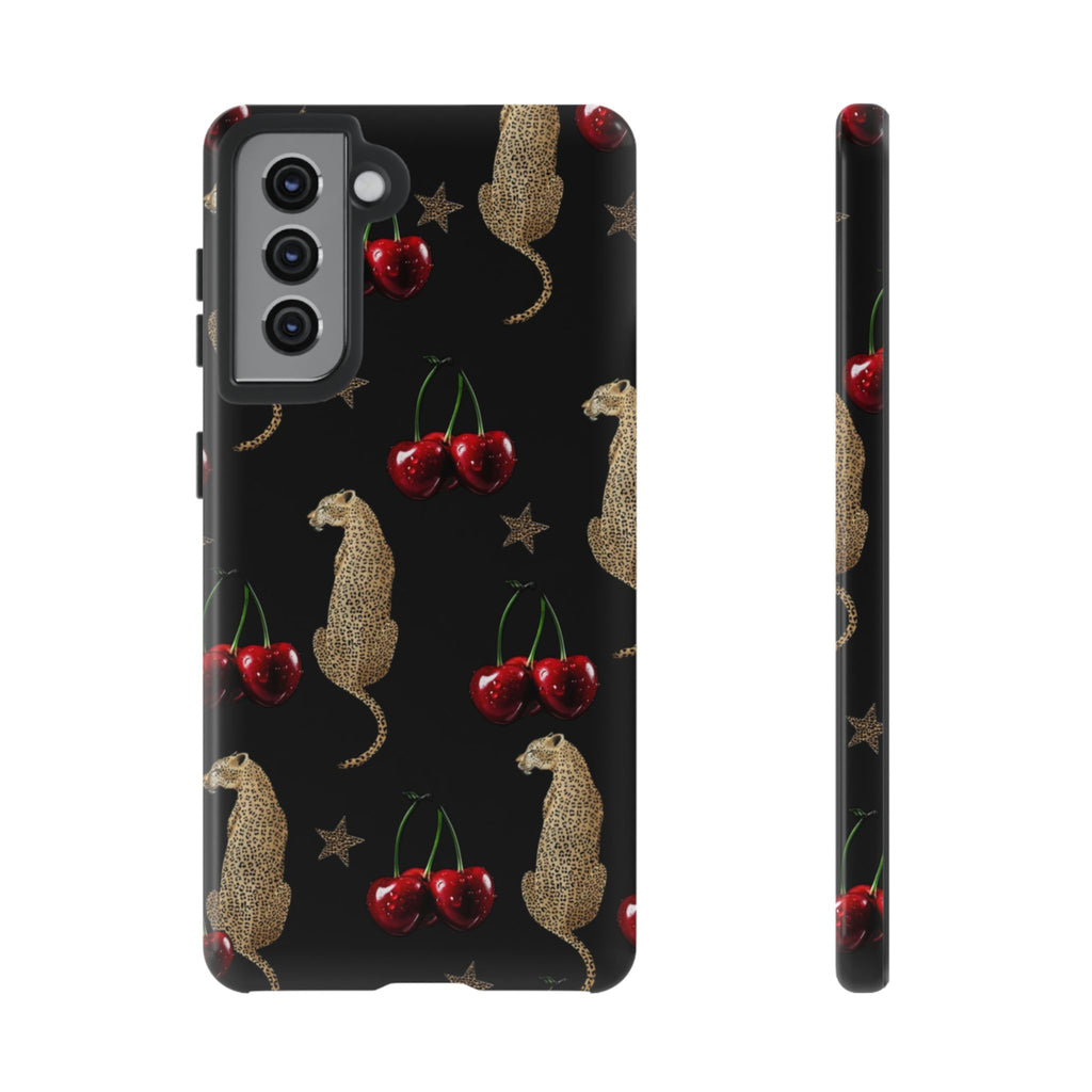 Leopards & Cherries Phone Case